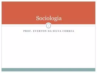 sociologia