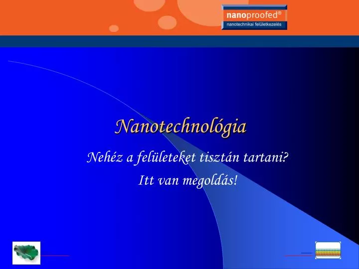 nanotechnol gia