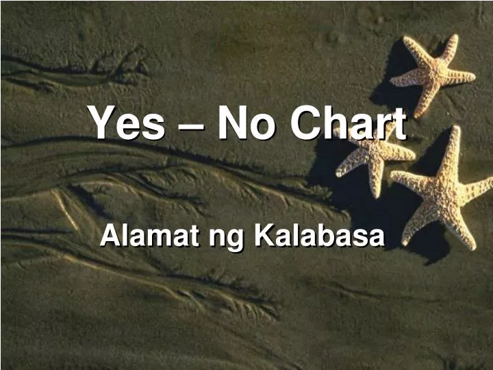 yes no chart