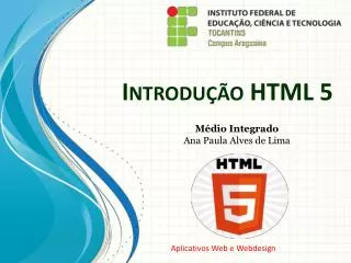 introdu o html 5