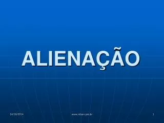 aliena o