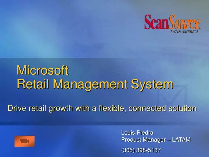 microsoft retail management system