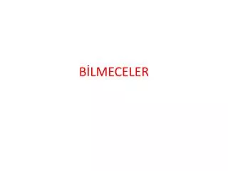 b lmeceler