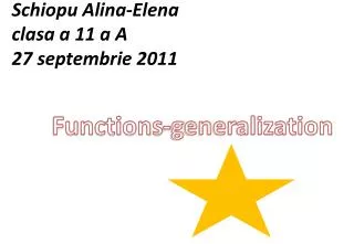 Schiopu Alina-Elena clasa a 11 a A 27 septembrie 2011