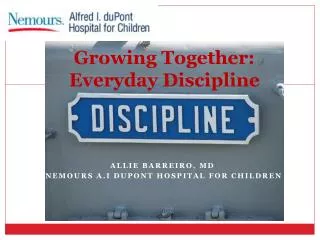 Growing Together: Everyday Discipline