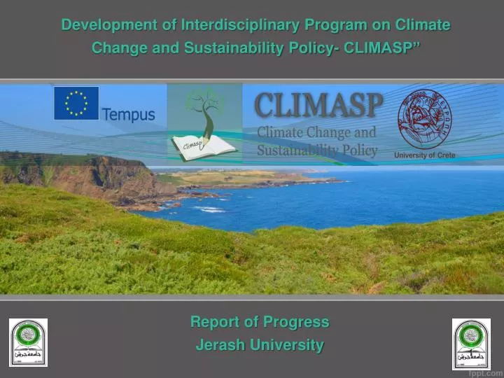 development of interdisciplinary program on climate change and sustainability policy climasp