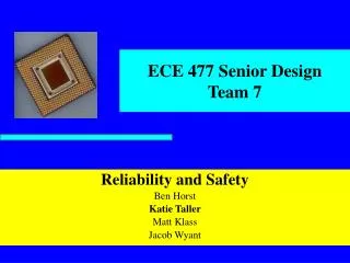 ECE 477 Senior Design Team 7