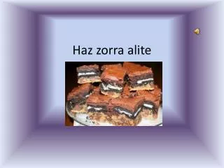 haz zorra alite
