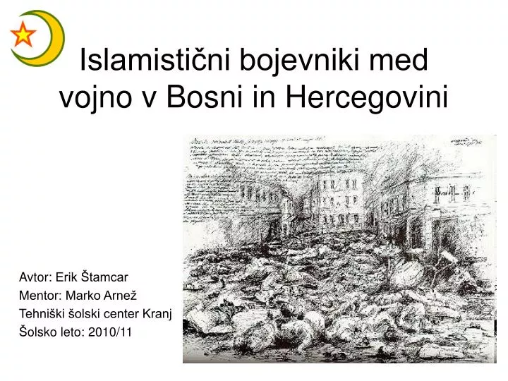 islamisti ni bojevniki med vojno v bosni in hercegovini