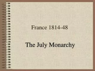 France 1814-48