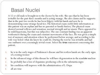 Basal Nuclei