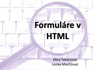 formul re v html
