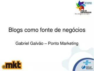 blogs como fonte de neg cios