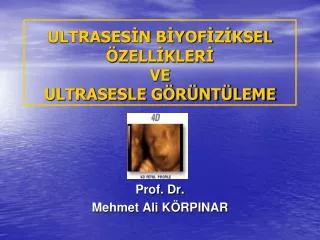ultrases n b yof z ksel zell kler ve ultrasesle g r nt leme