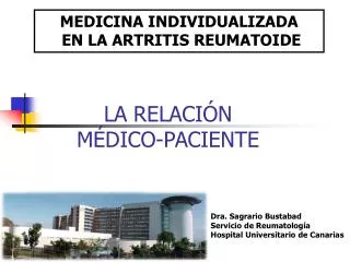 la relaci n m dico paciente