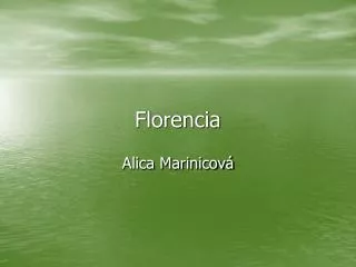 florencia