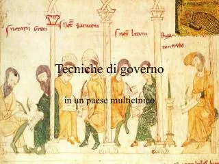 tecniche di governo