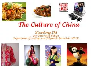 The Culture of China