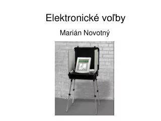 elektronick vo by