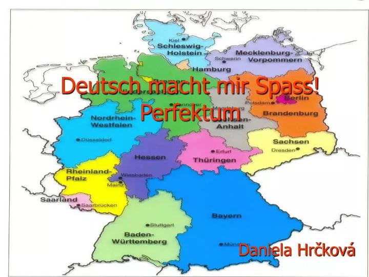 deutsch macht mir spass perfektum