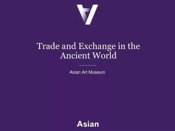 trade and exchange in the ancient world