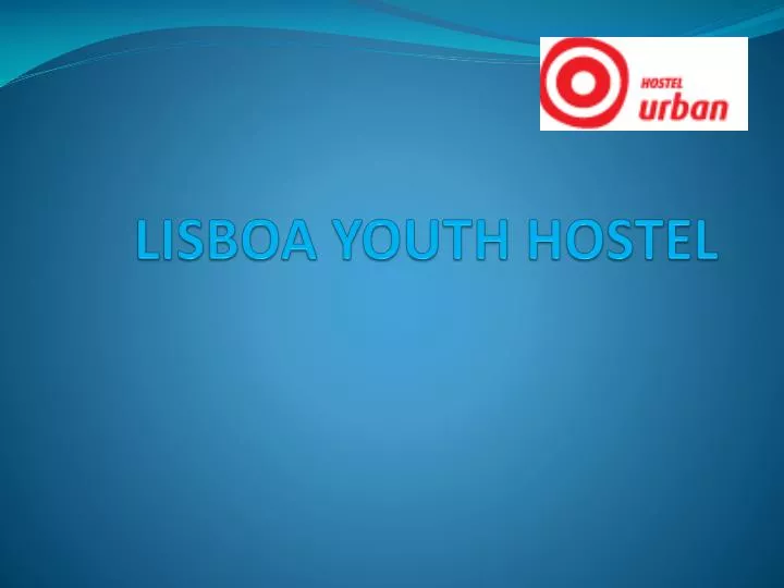 lisboa youth hostel