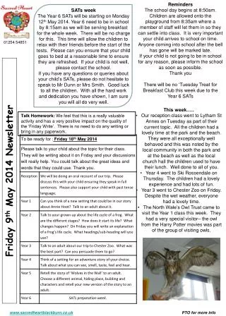 Roe Lee Park School Newsletter July 2007