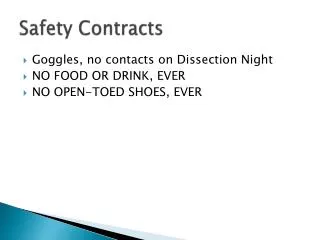 Safety Contracts