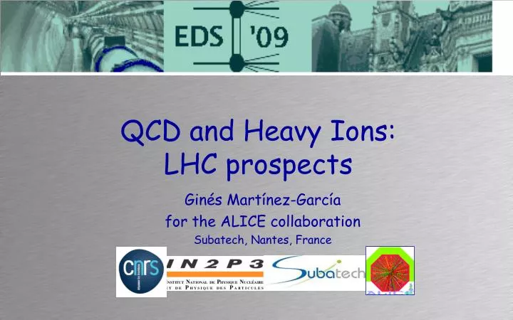 qcd and heavy ions lhc prospects