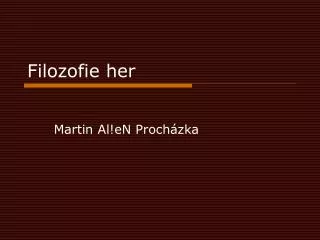 filozofie her
