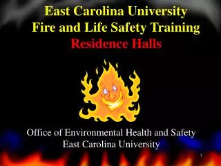 East Carolina University Fire and Life Safety Training Residence Halls