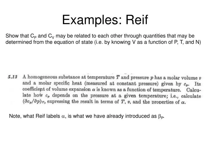 examples reif
