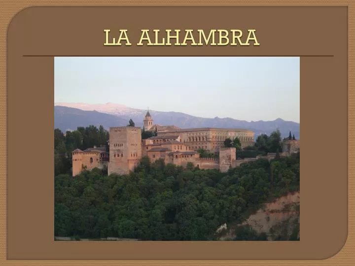 la alhambra