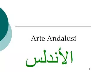 arte andalus