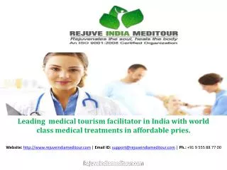 Rejuve India Meditour | Medical tourism India