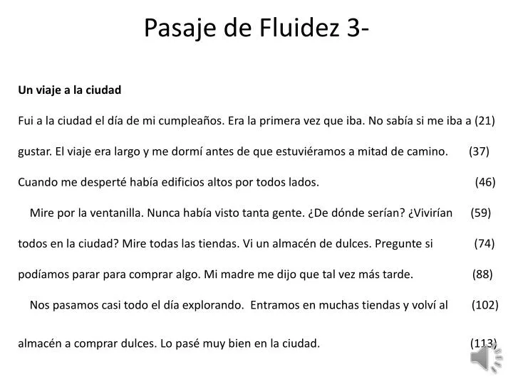 pasaje de fluidez 3