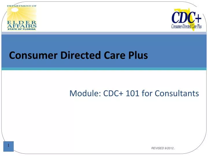 module cdc 101 for consultants