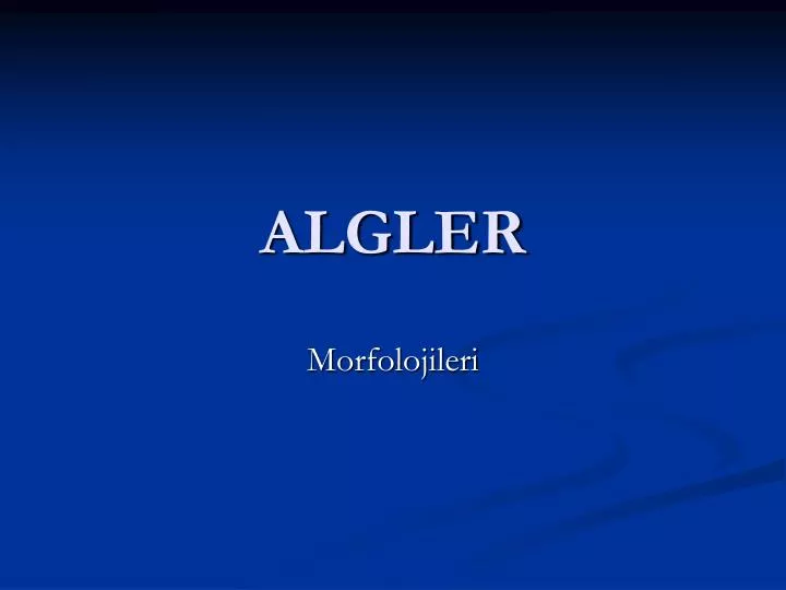 algler