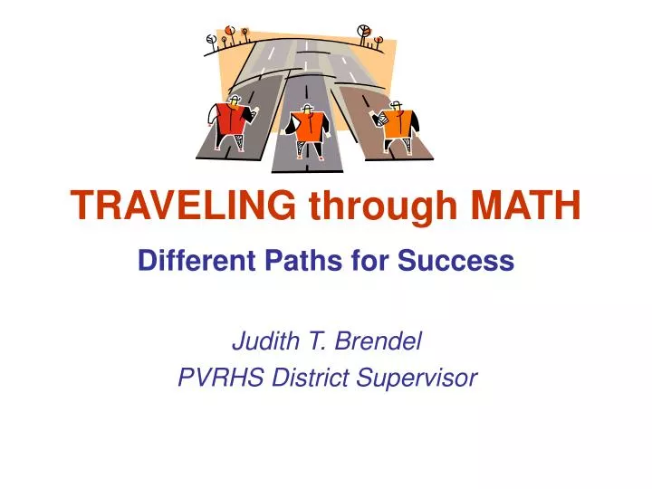 traveling through math