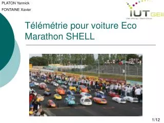 t l m trie pour voiture eco marathon shell