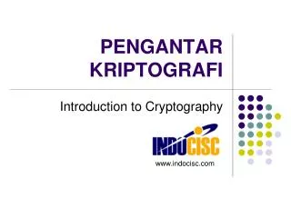 pengantar kriptografi