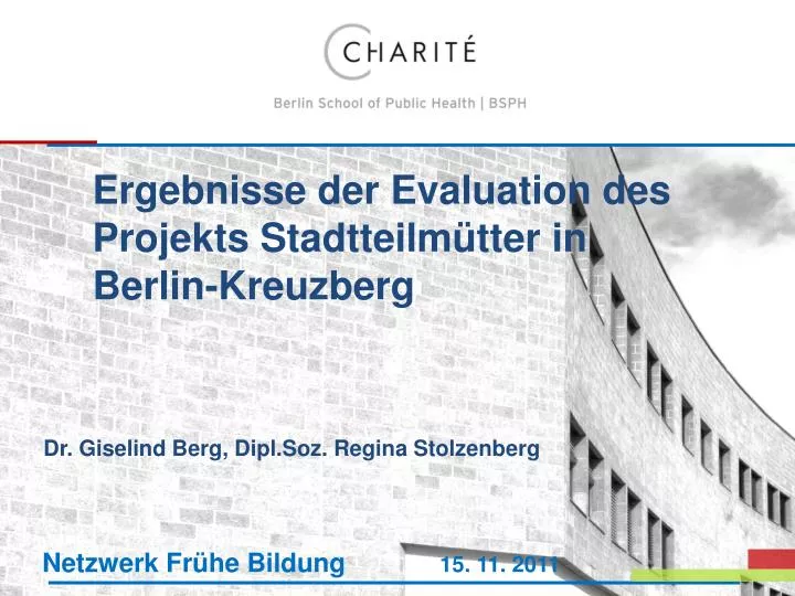 ergebnisse der evaluation des projekts stadtteilm tter in berlin kreuzberg