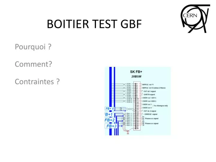 boitier test gbf