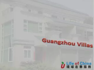 Get The Best Guangzhou Villas On Rent