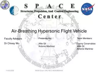 Air-Breathing Hypersonic Flight Vehicle