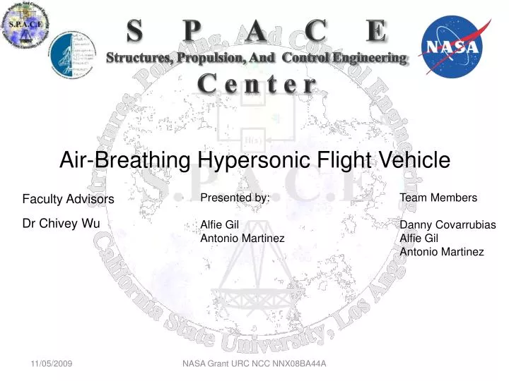 air breathing hypersonic flight vehicle
