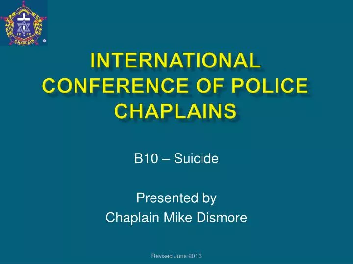 international conference of police chaplains