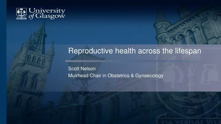 reproductive health across the lifespan