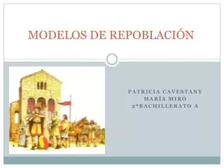 modelos de repoblaci n