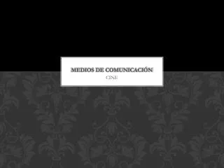 medios de comunicaci n